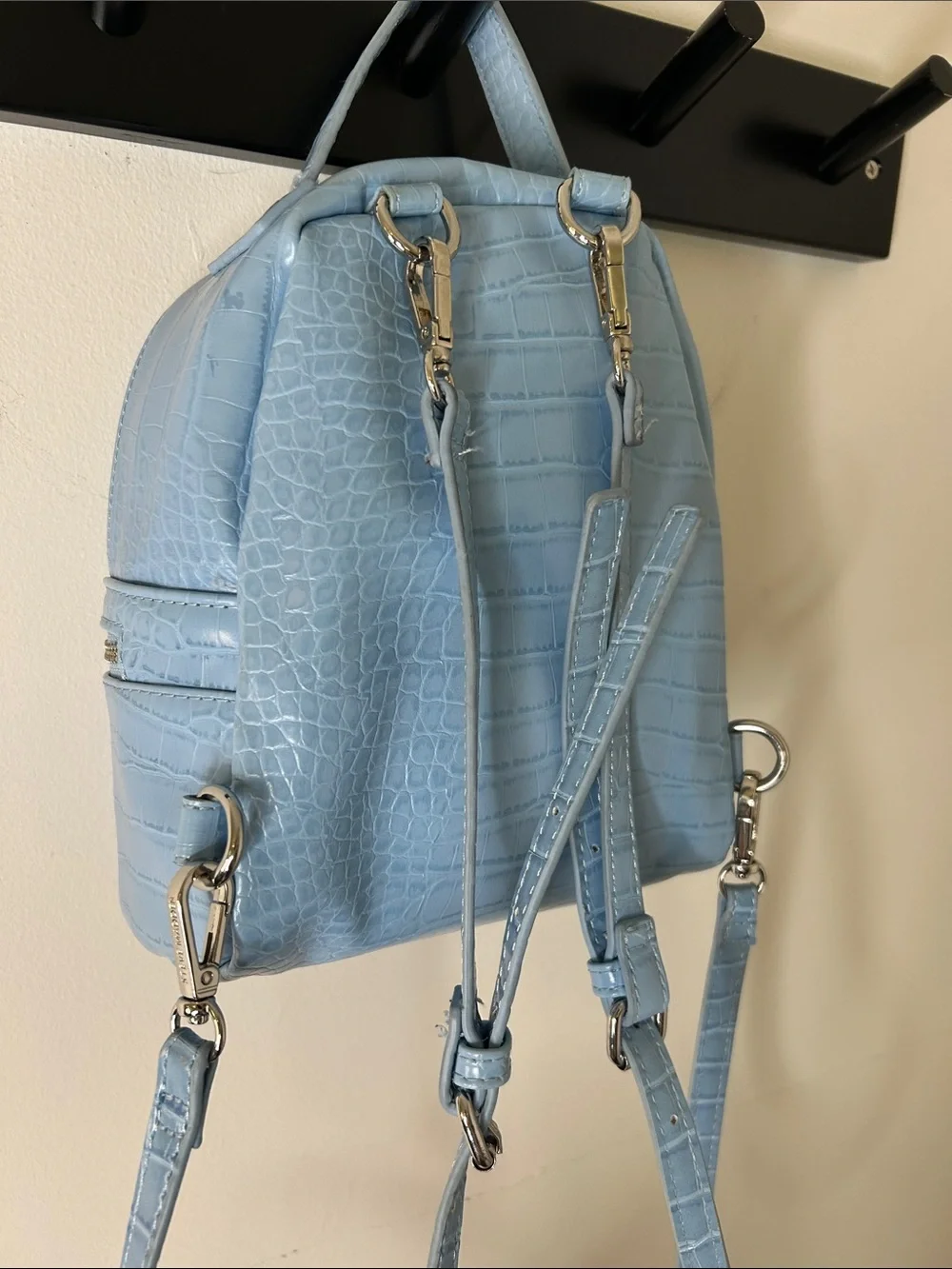 Steve Madden faux leather backpack